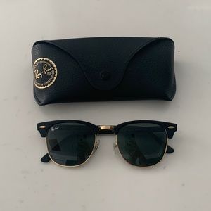 Ray Ban Clubmaster Sunglasses - Like New Condition